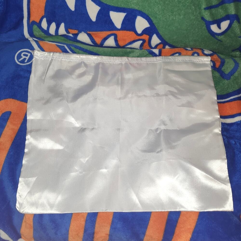 Satin DUST BAG NEW Without Tags Large, White
